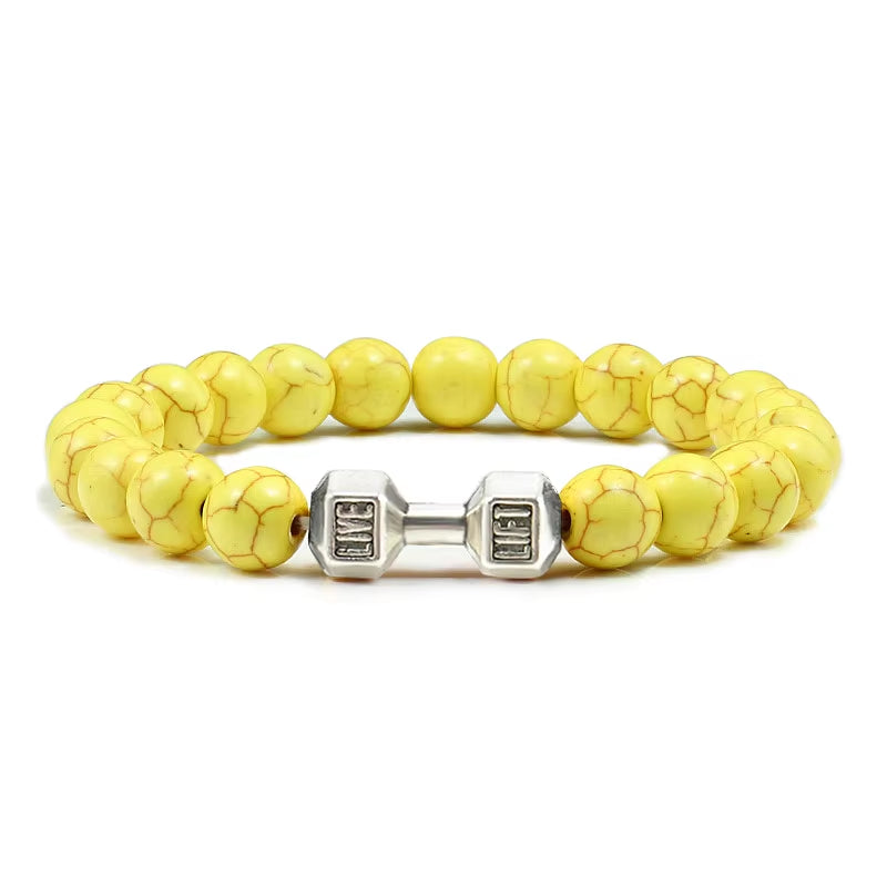 Little Dumbbell Bracelet