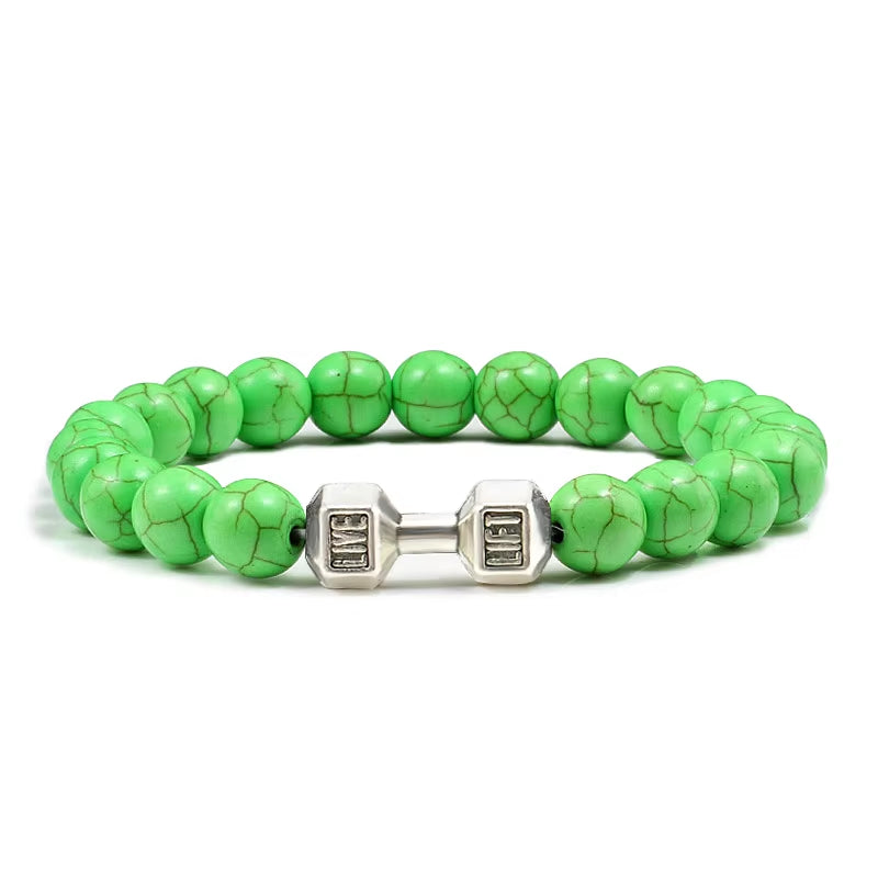 Little Dumbbell Bracelet