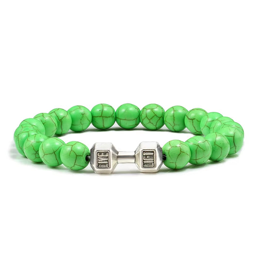 Little Dumbbell Bracelet