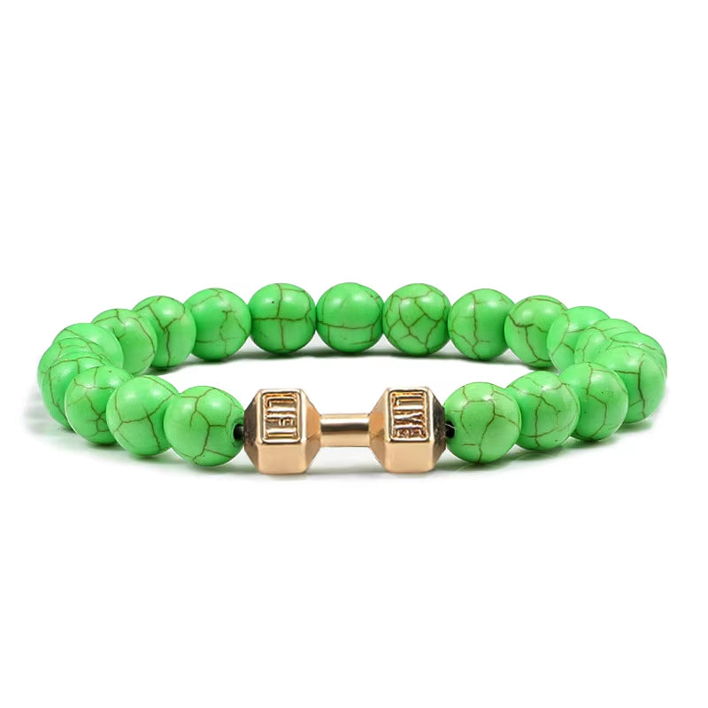 Little Dumbbell Bracelet