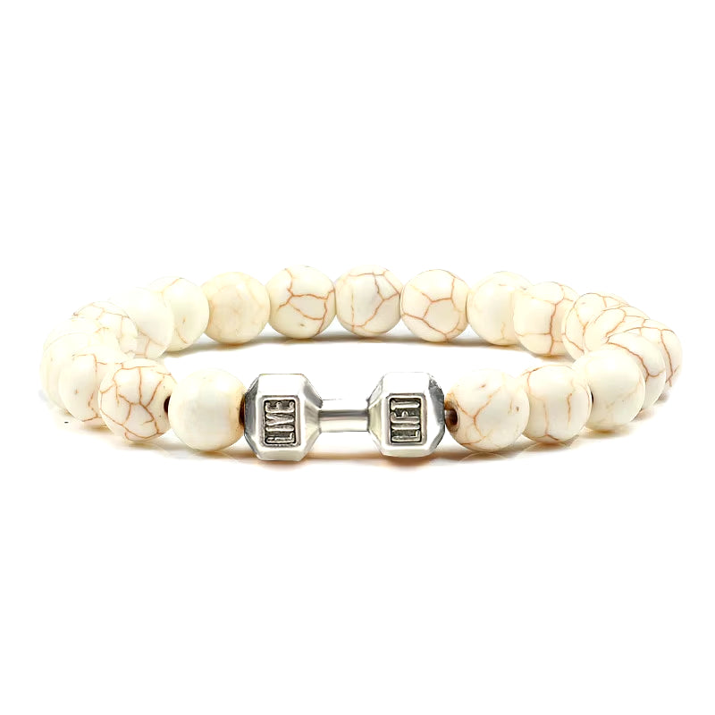 Little Dumbbell Bracelet