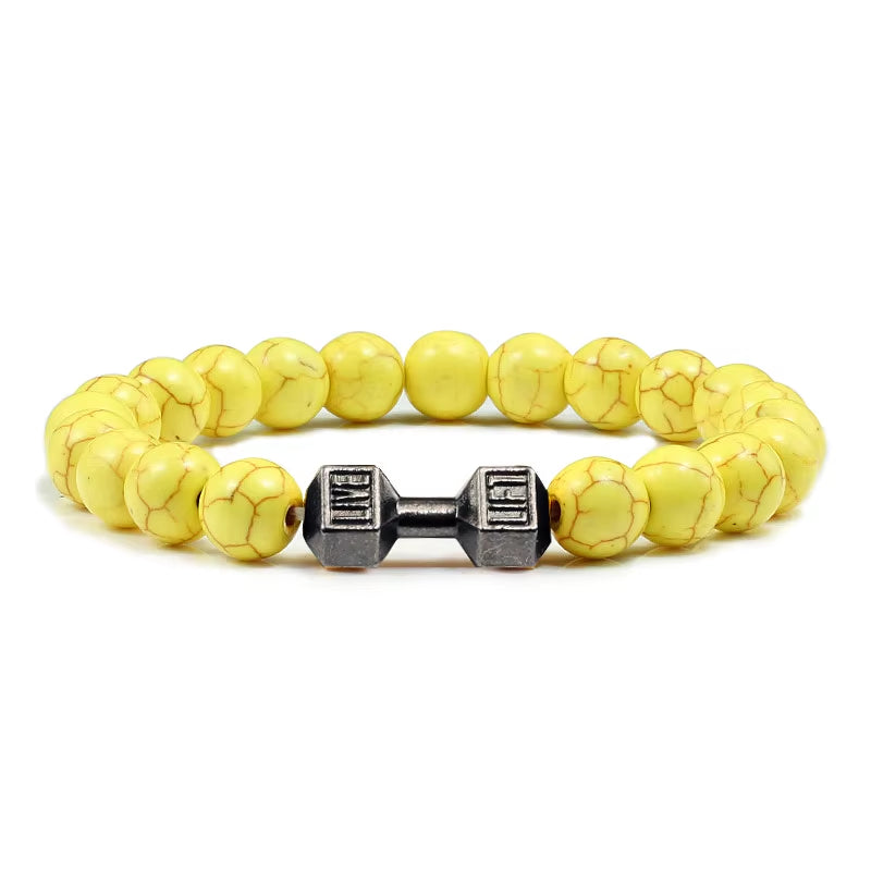 Little Dumbbell Bracelet