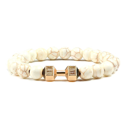 Little Dumbbell Bracelet