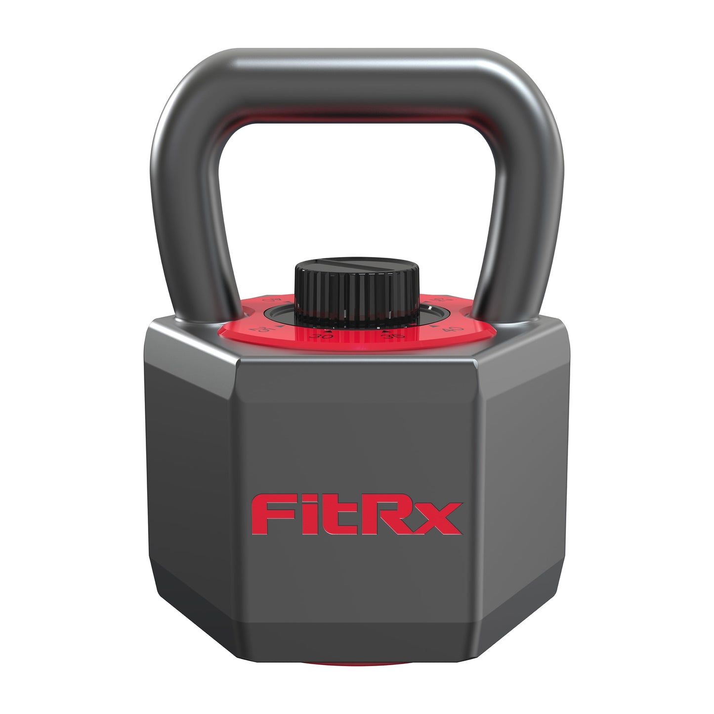 Smartstack Wide Handle Adjustable Kettlebell for Home Gym Workouts, 25-40 Lbs