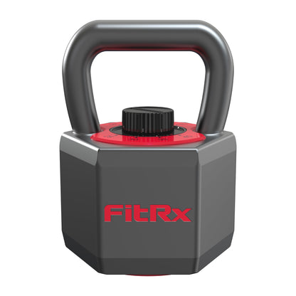 Smartstack Wide Handle Adjustable Kettlebell for Home Gym Workouts, 25-40 Lbs