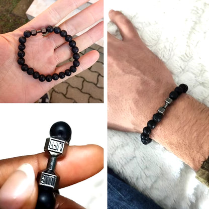 Little Dumbbell Bracelet