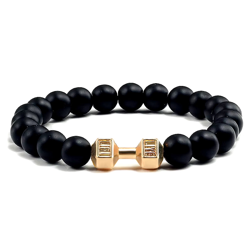 Little Dumbbell Bracelet