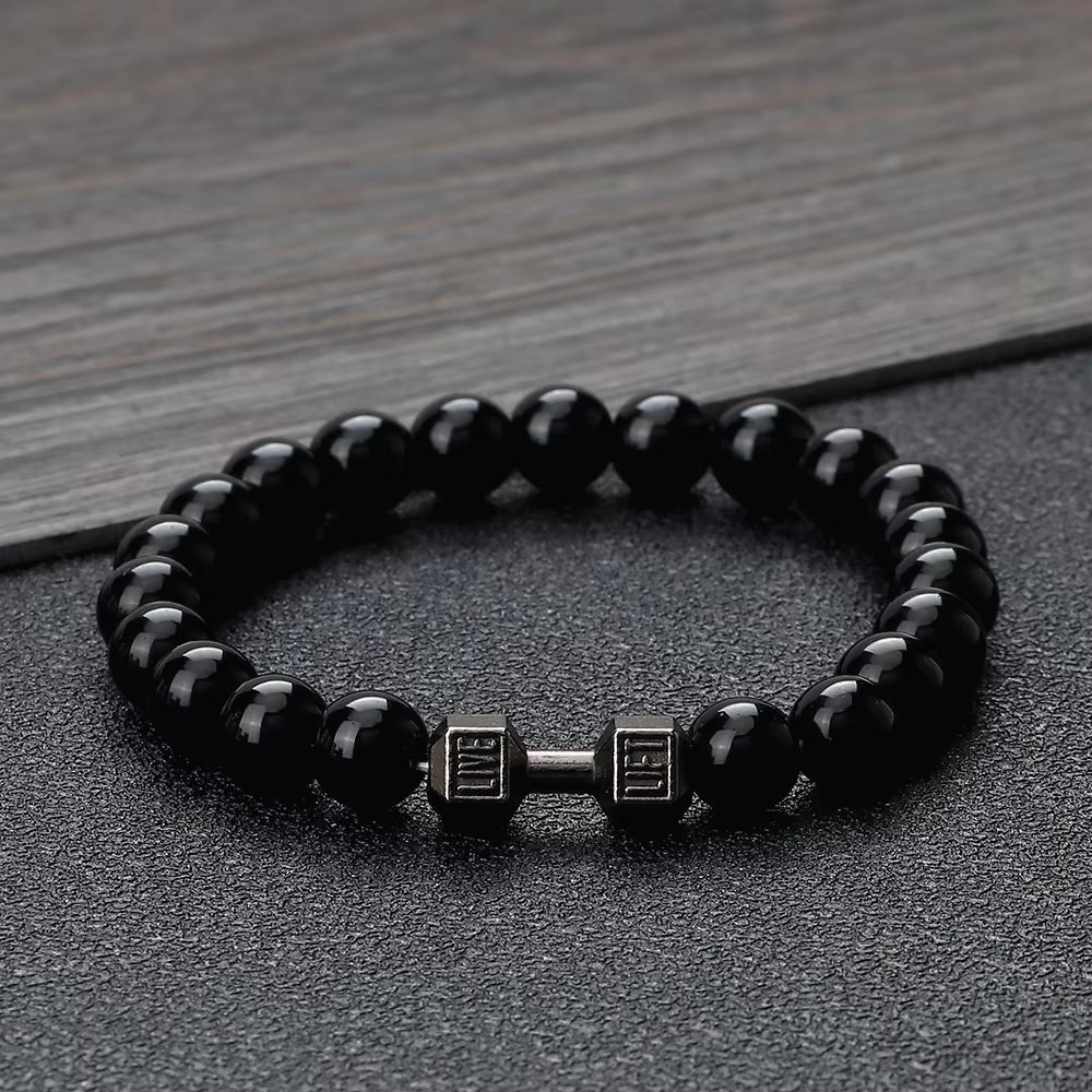 Little Dumbbell Bracelet