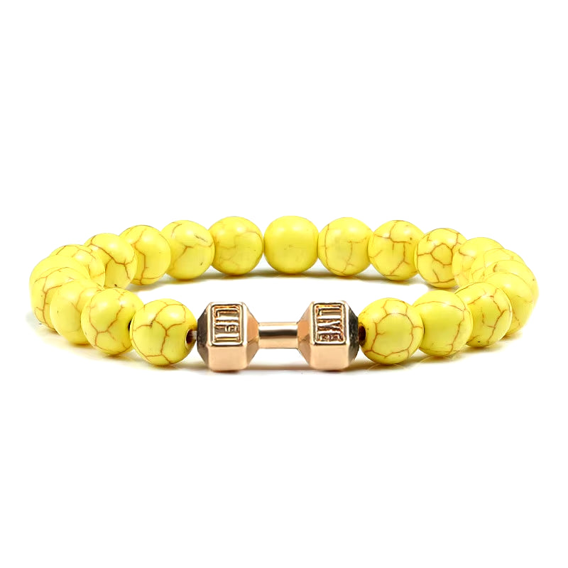 Little Dumbbell Bracelet