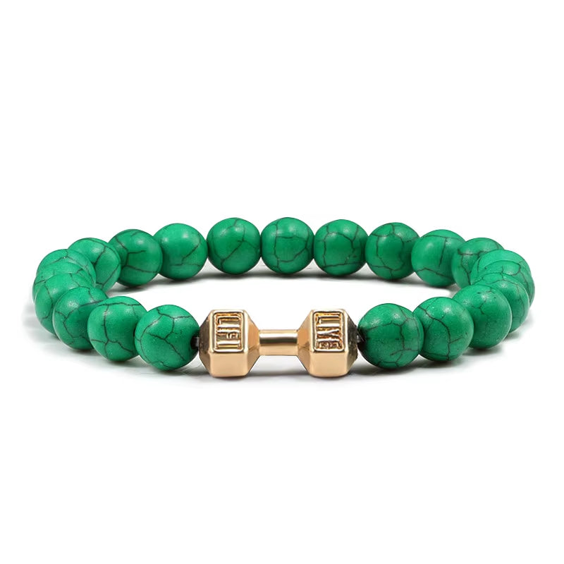 Little Dumbbell Bracelet